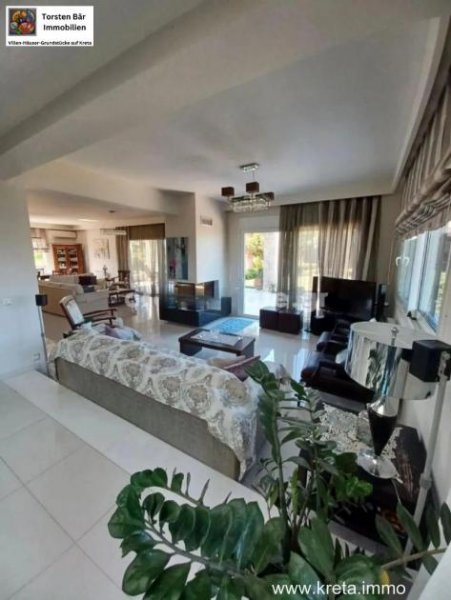 Athanatoi Kreta, Athanatoi, Luxusvilla Meer und Bergblick und Gästewohnung Haus kaufen